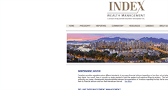 Desktop Screenshot of indexwealth.ca